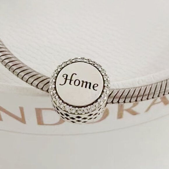 Pandora HOME Florida Map Bead Charm Blue S925 Sterling Silver Jewelry - Picture 3 of 3